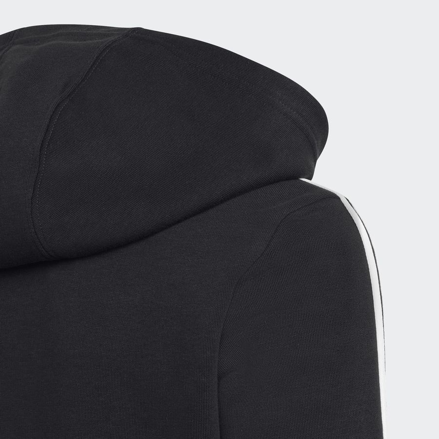 Adidas Veste à capuche entièrement zippée en molleton Essentials 3-Stripes