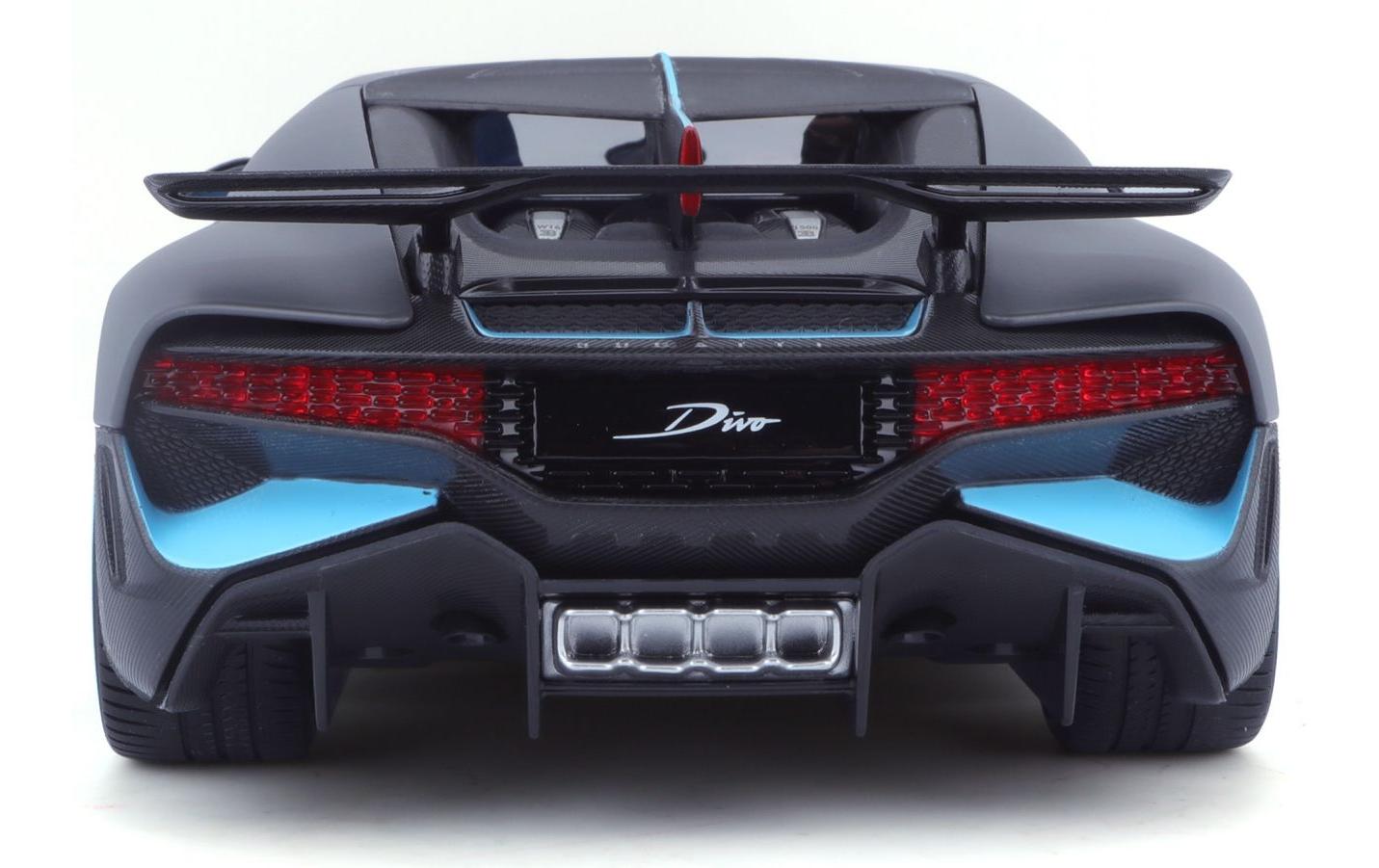 Bugatti Divo Grau 1:18Sammlermodell im Massstab 1:18