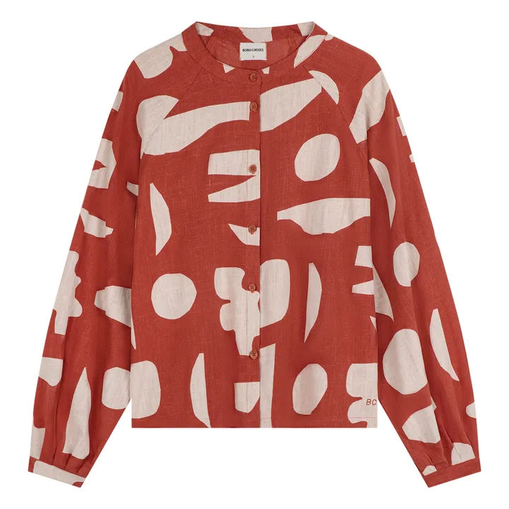 Bobo Choses Blouse Summer Landscape - Collection Femme  | Rouge brique