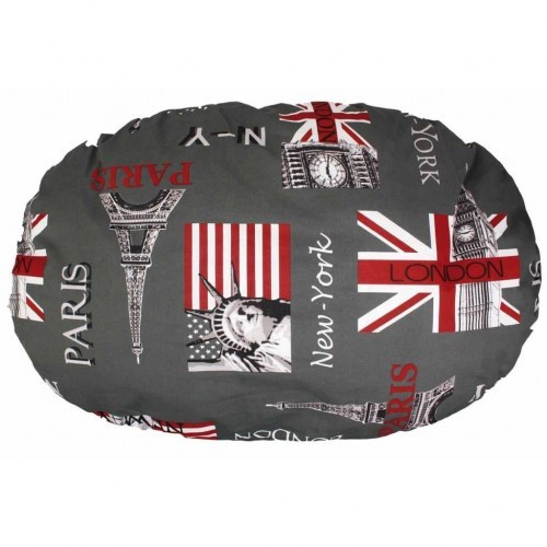 Almofada para cachorro da Metropool Design, cinza