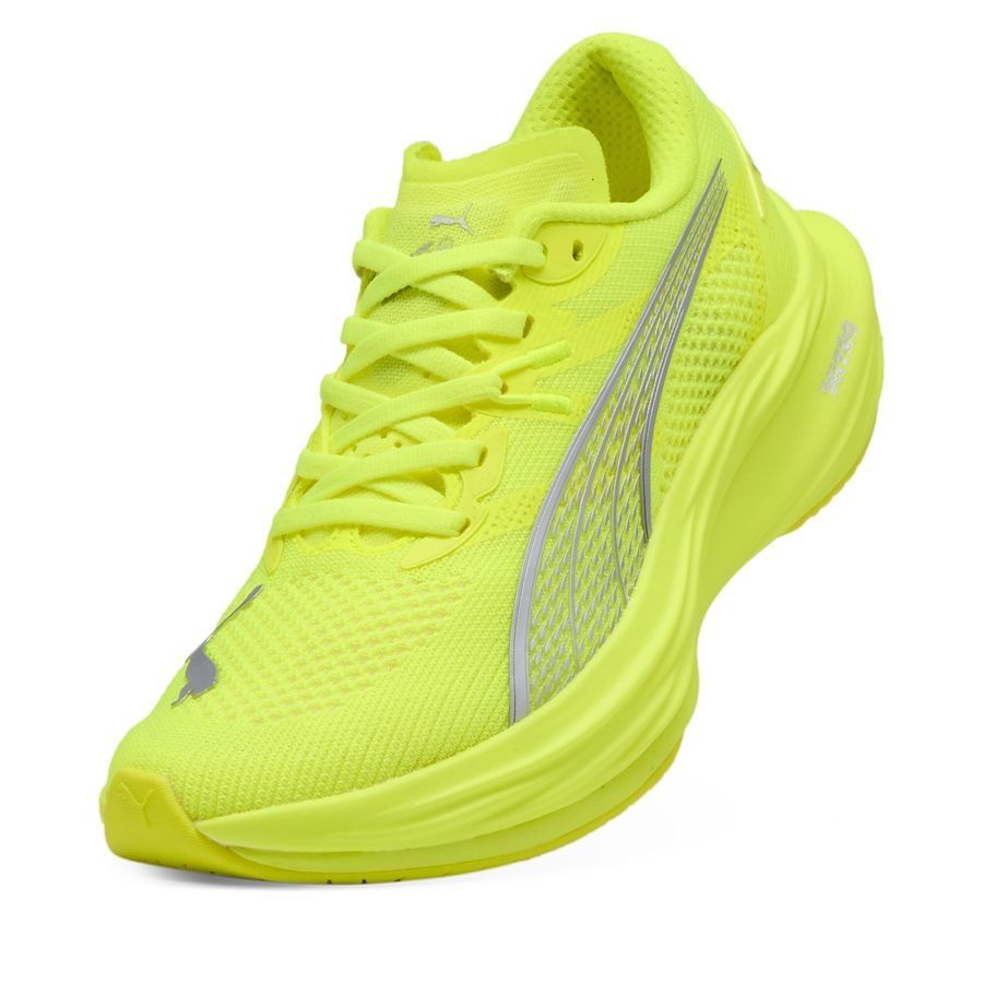 PUMA Chaussures de Running Deviate Nitro 3 - Jaune/Argenté Femme