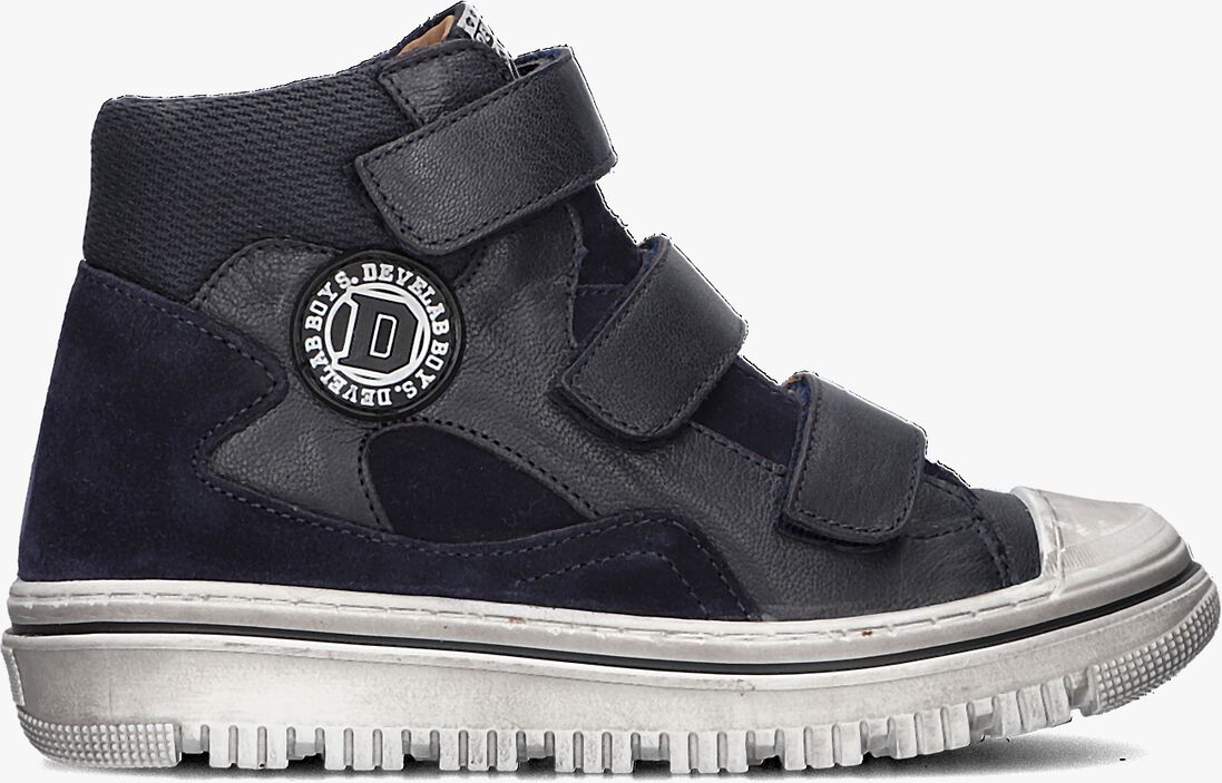 DEVELAB donkerblauwe develab hoge sneaker 44303