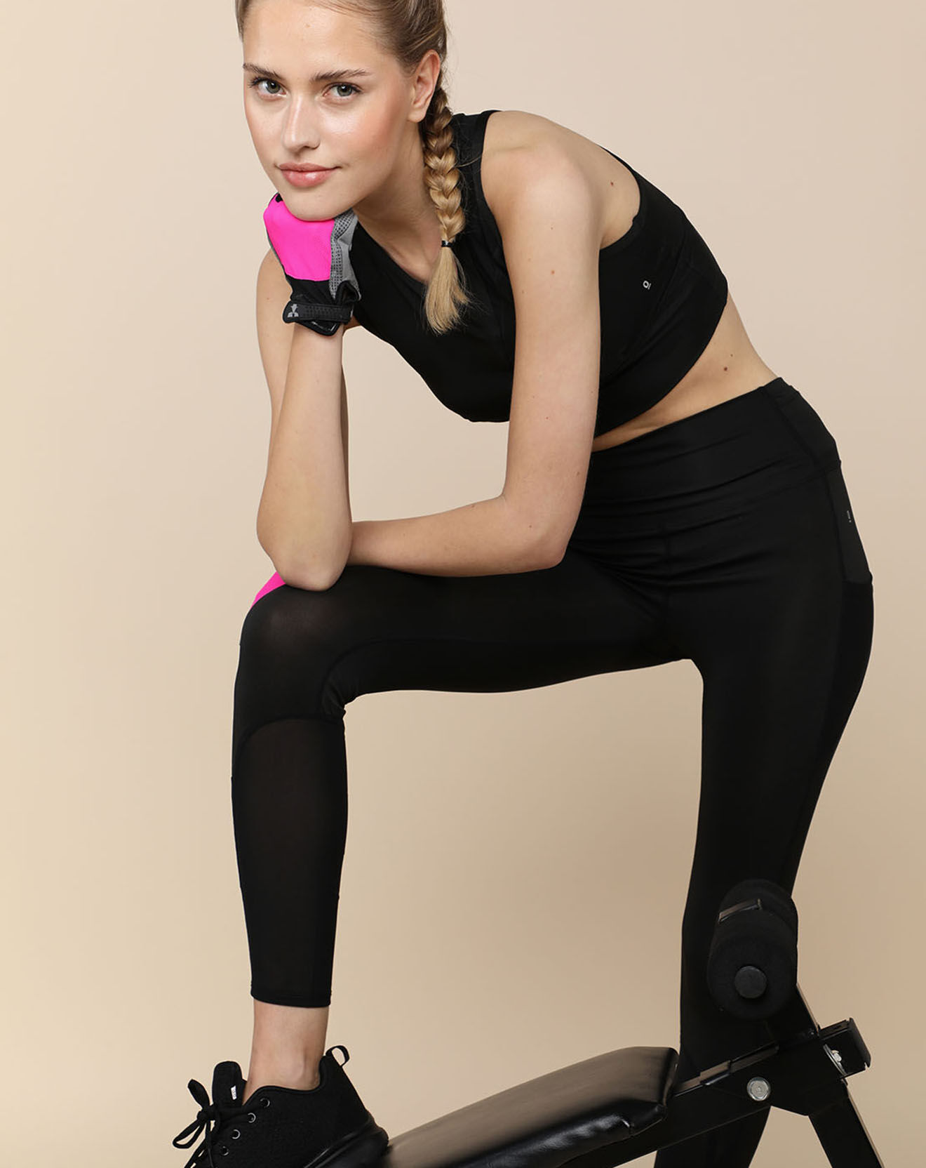 Onamaste Legging de sport noir