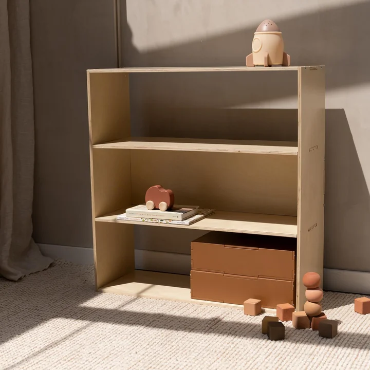 Nofred - Kinderregal, 70 x 73 x 25,5 cm, beige