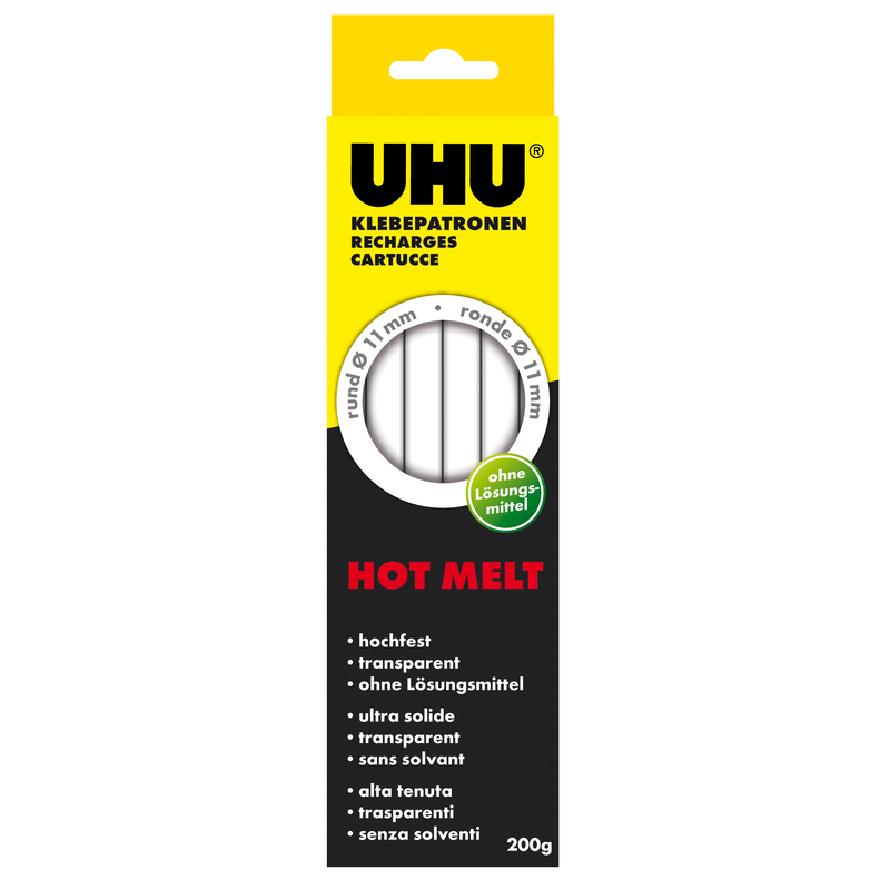 UHU Klebepatronen Hot Melt, 200 g