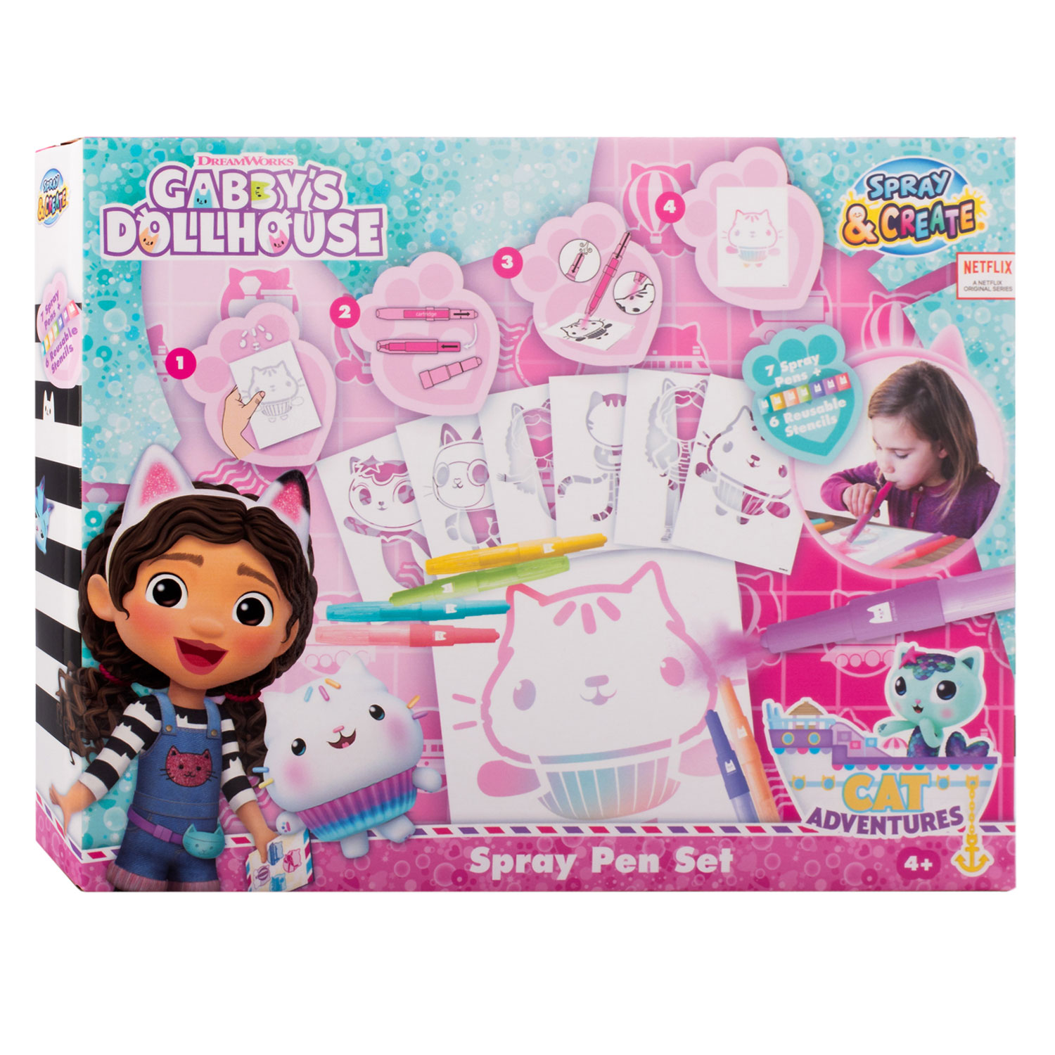 Gabby's Poppenhuis Blaaspennen Set