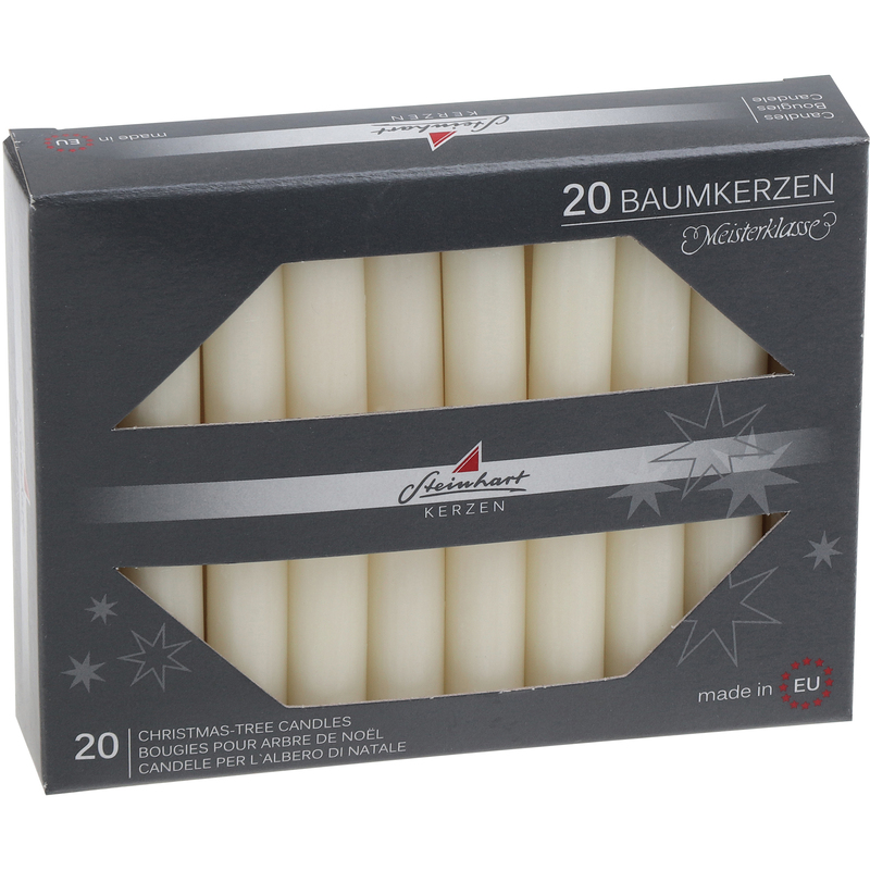 Steinhart Baumkerzen, 20 Stück, champagner
