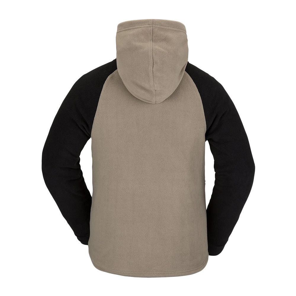 Volcom V-SCIENCE FULL ZIP - Polaire Homme dark khaki