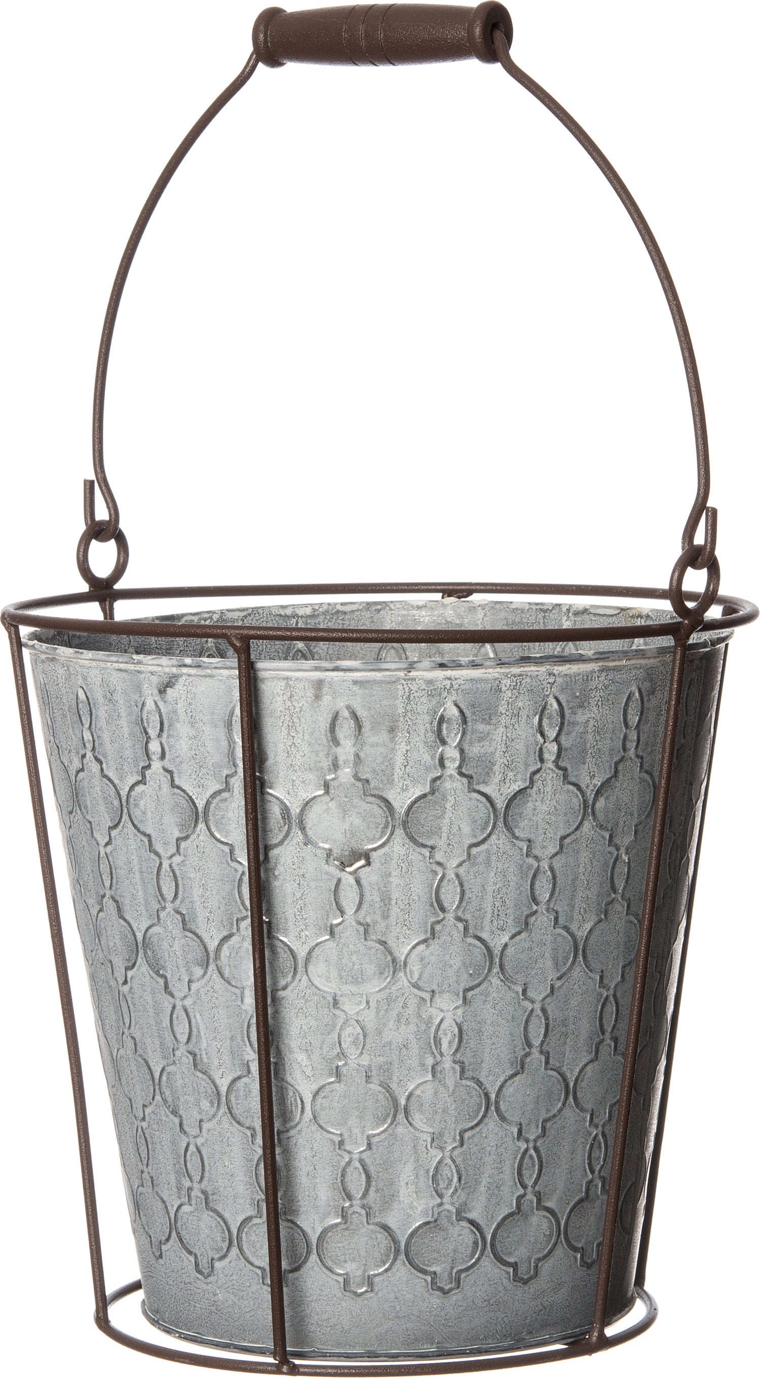 Intratuin plantenemmer grijs D 20 H 21 cm