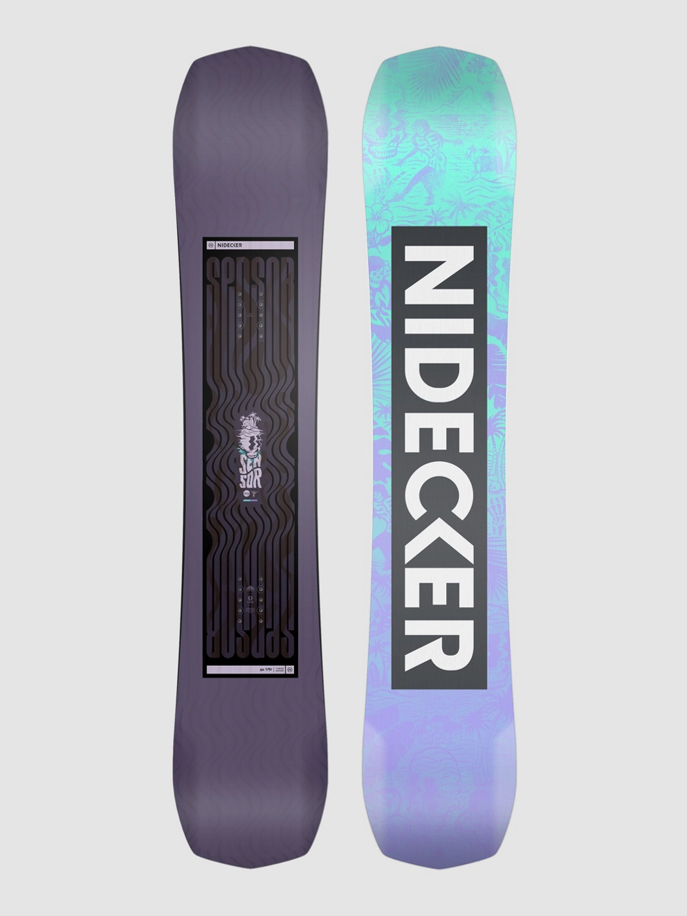 Nidecker Sensor 2025 Snowboard purple