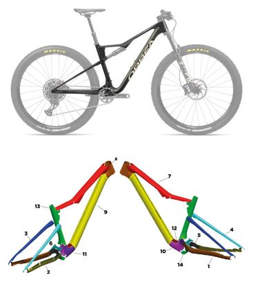 ORBEA OIZ CARBON - 2023 - M - GLOSSY