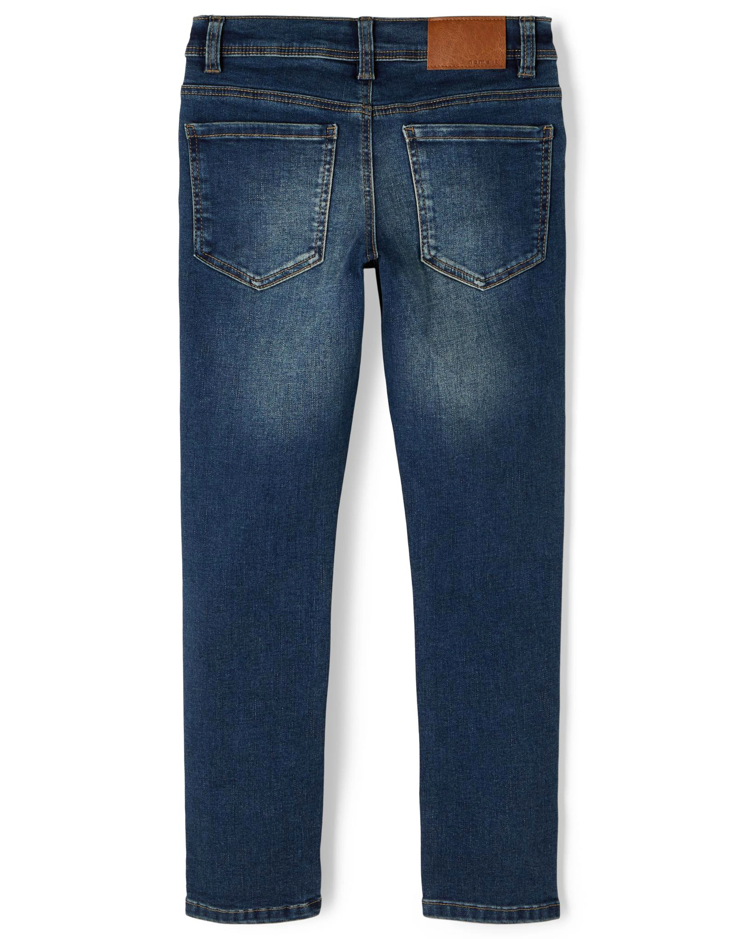 Jeans-Hose NKMSILAS DNMTOGO 3537 in dark blue denim