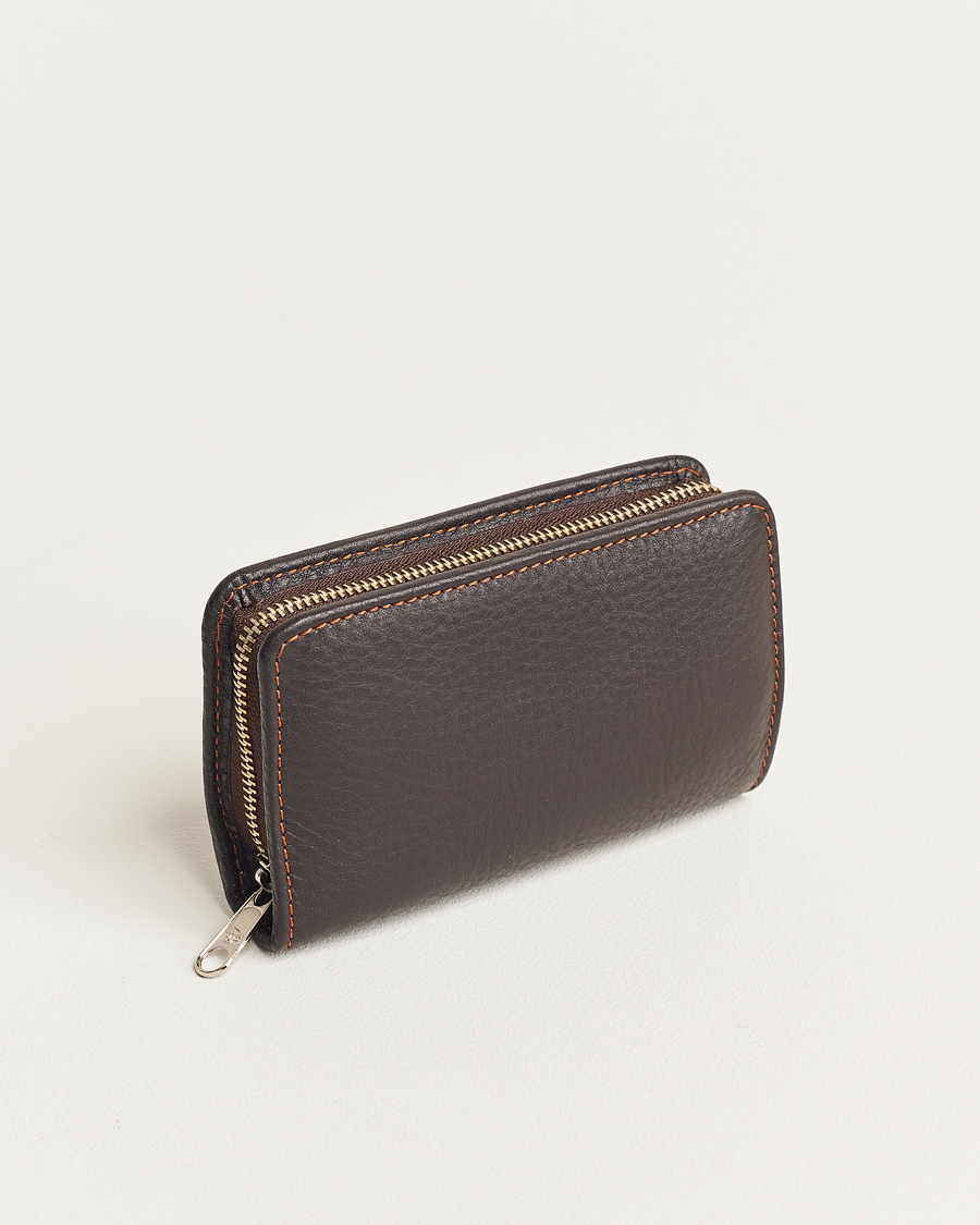 F. Hammann Shaving and Manicure Set Dark Brown