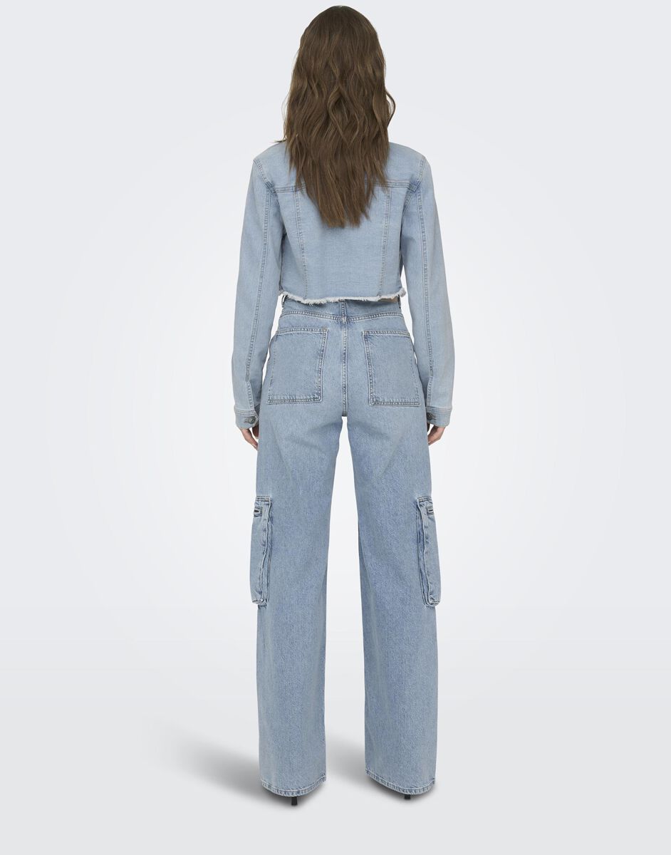 Onlwonder LS Cropped DNM Jacket NOOS | Only Veste en Jean