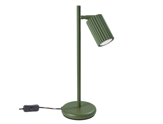 SOLLUX LIGHTING - Lampe à poser karbon vert olive