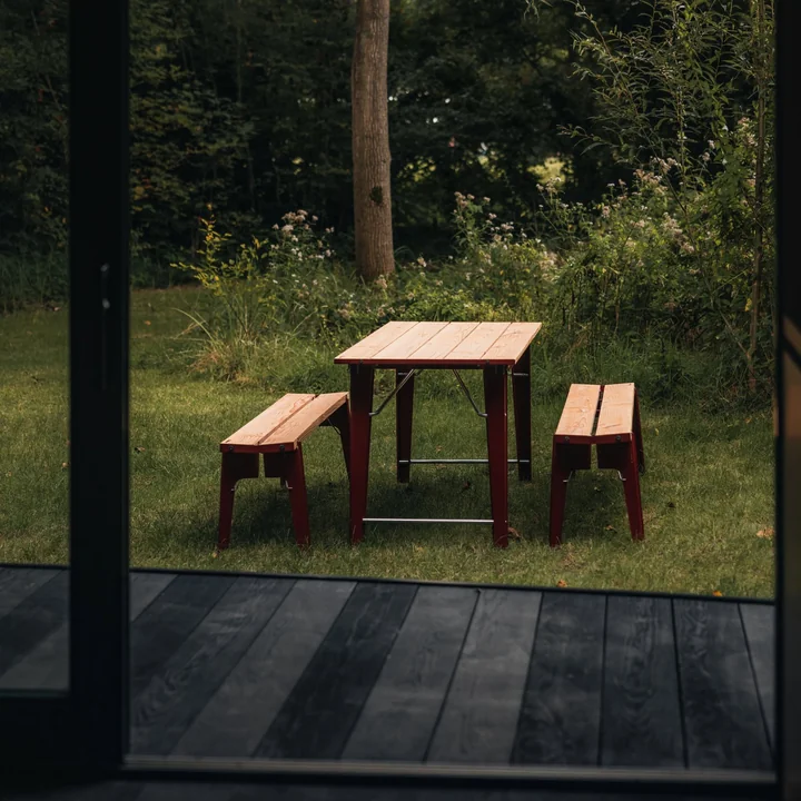 Weltevree - Salut Outdoor Set, oxidrot