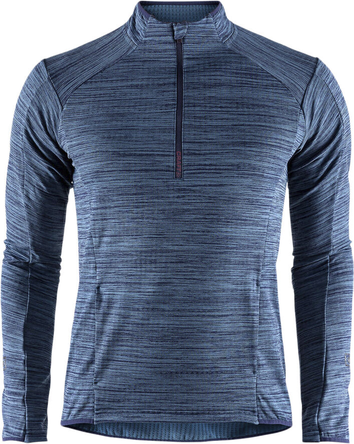 Craft Grid Halfzip løbetrøje Blå