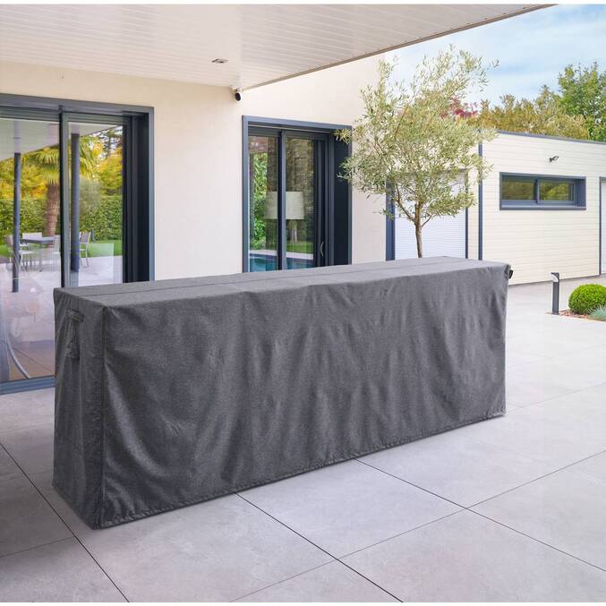 Housse de protection HAMBO pour cuisine d'été Gris L