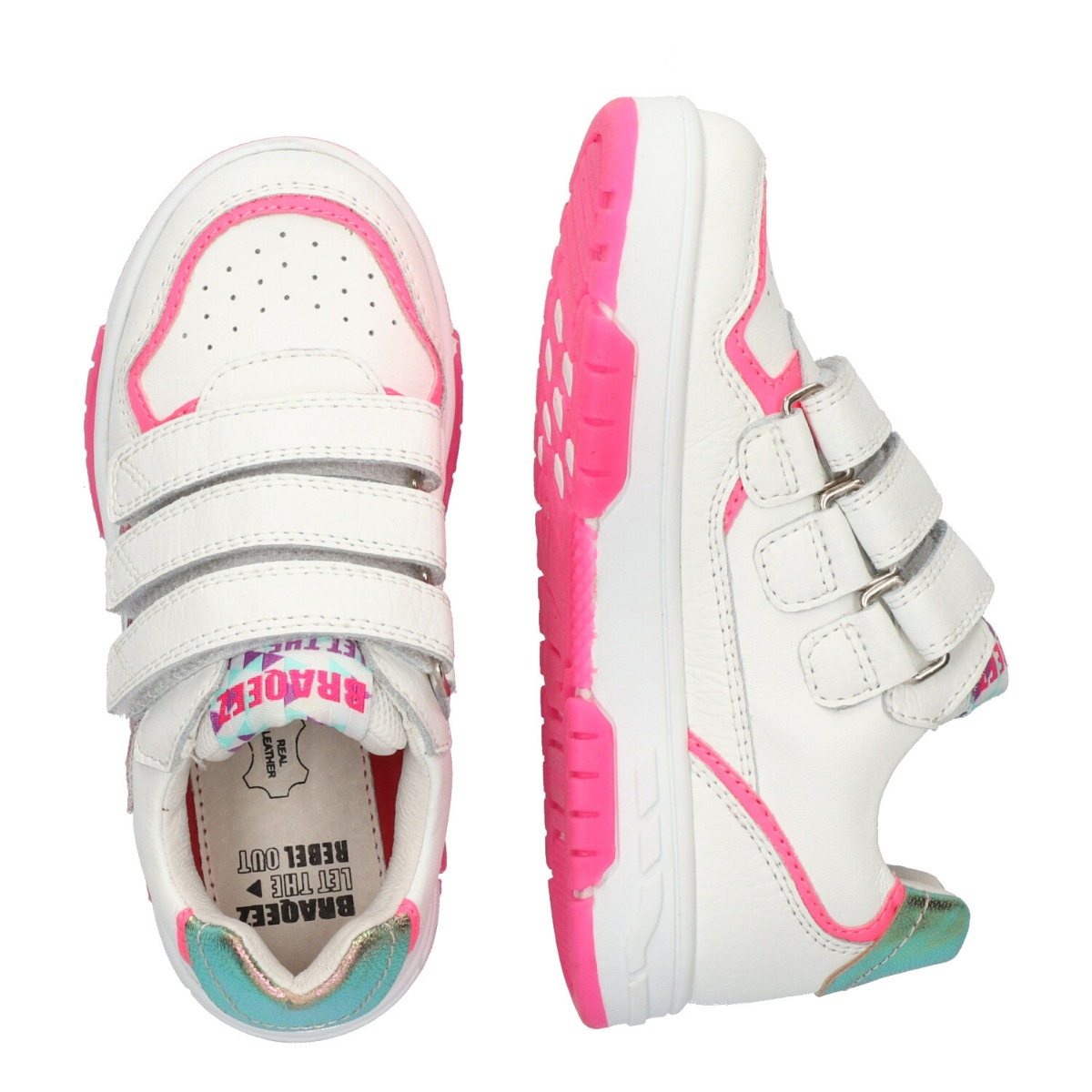 Calvin Chicago - Lage Sneakers Braqeez Wit