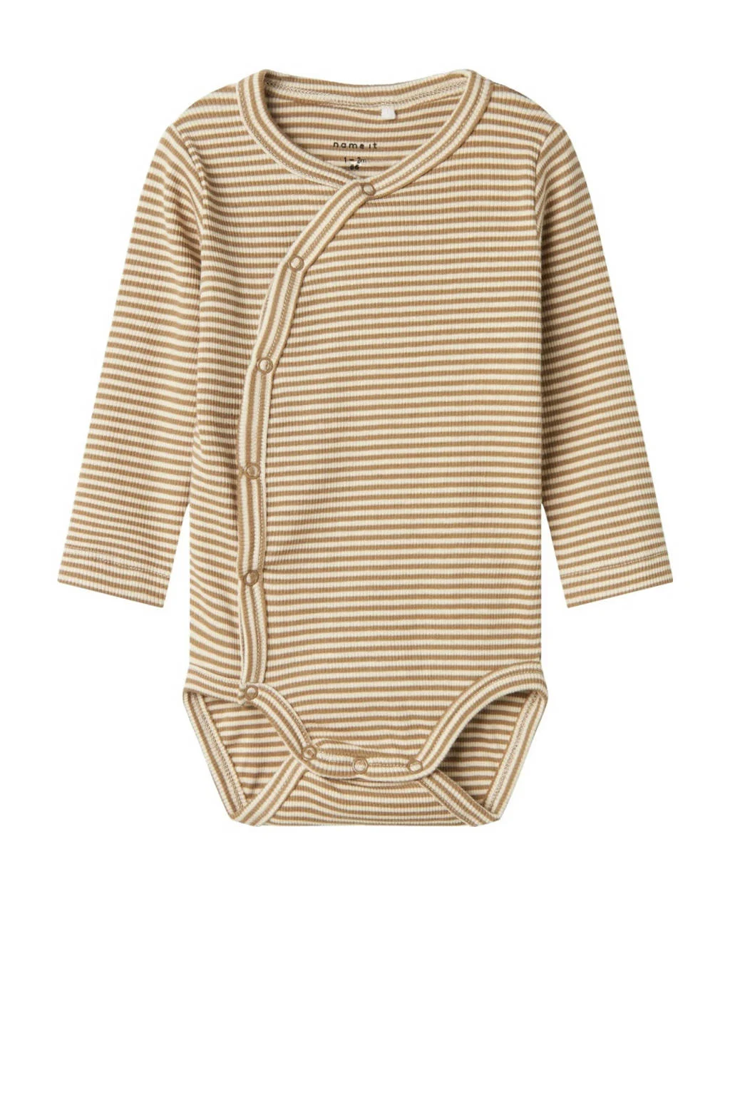 NAME IT overslagromper beige/wit