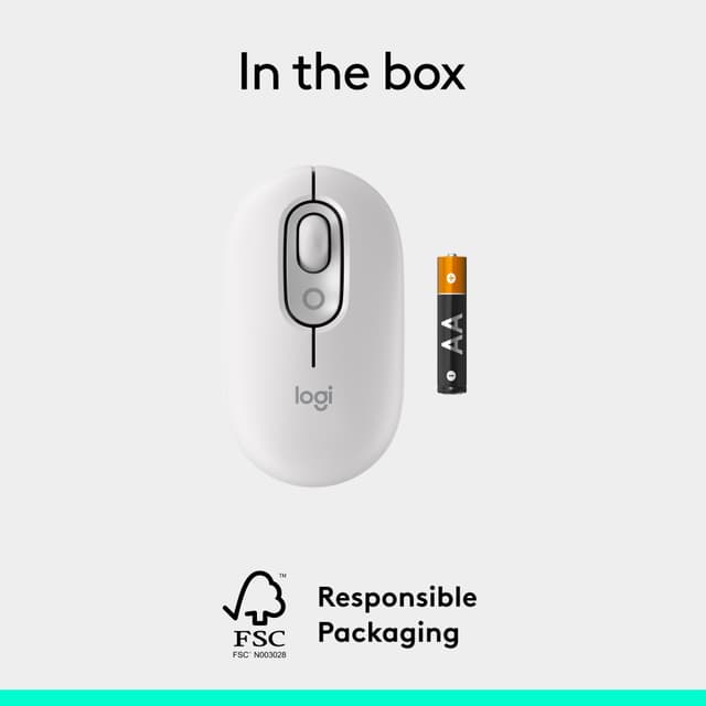 Logitech POP mus (Off-white)