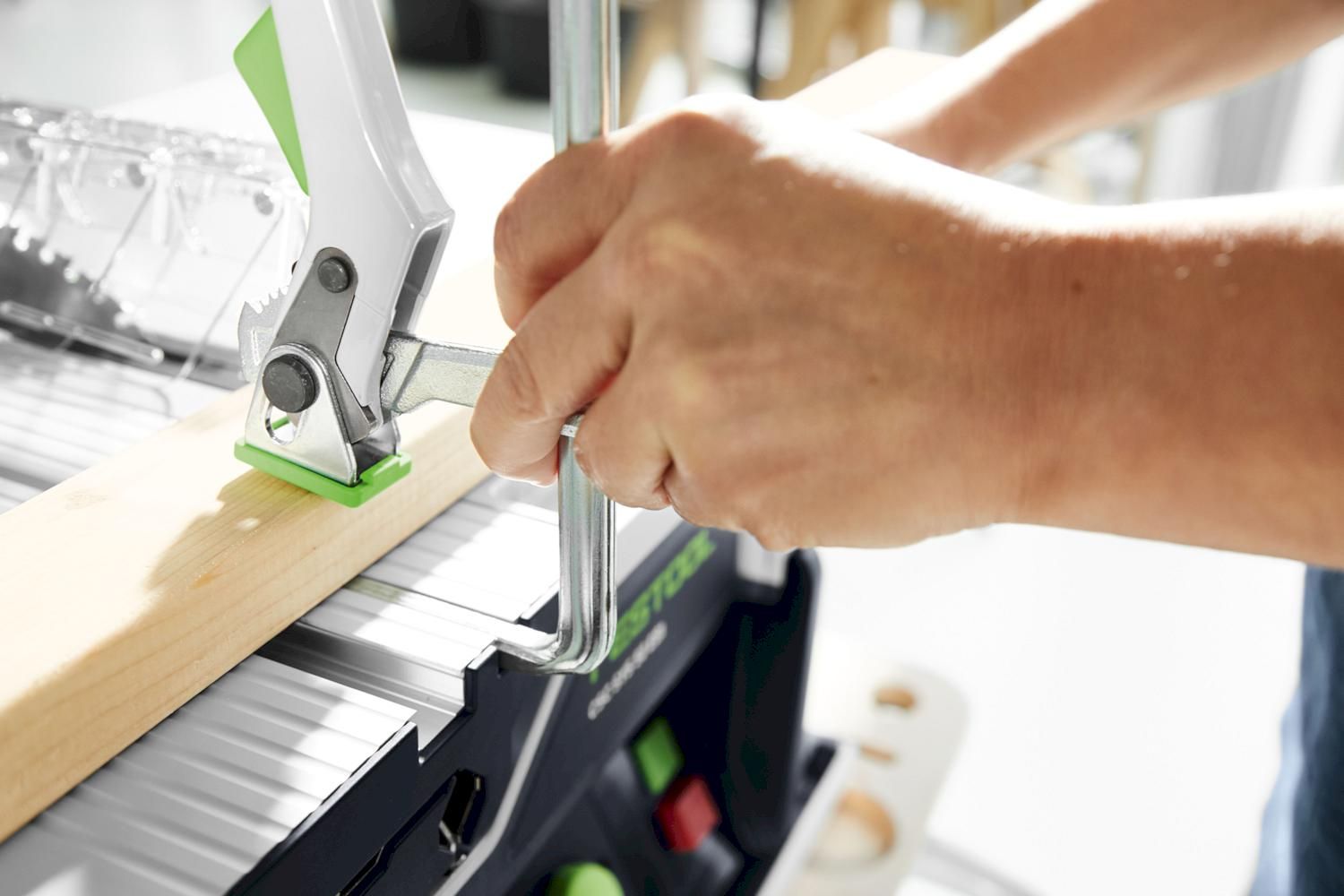 Festool CSC SYS 50 EBI-Basic Accu Tafelcirkelzaag 2x18V Basic Body - 576820