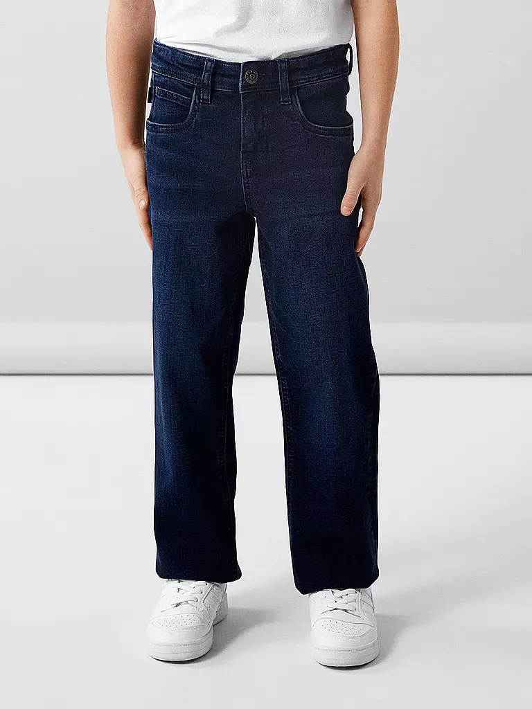 NAME IT Jungen Jeans Straight Fit NKMRYAN dunkelblau