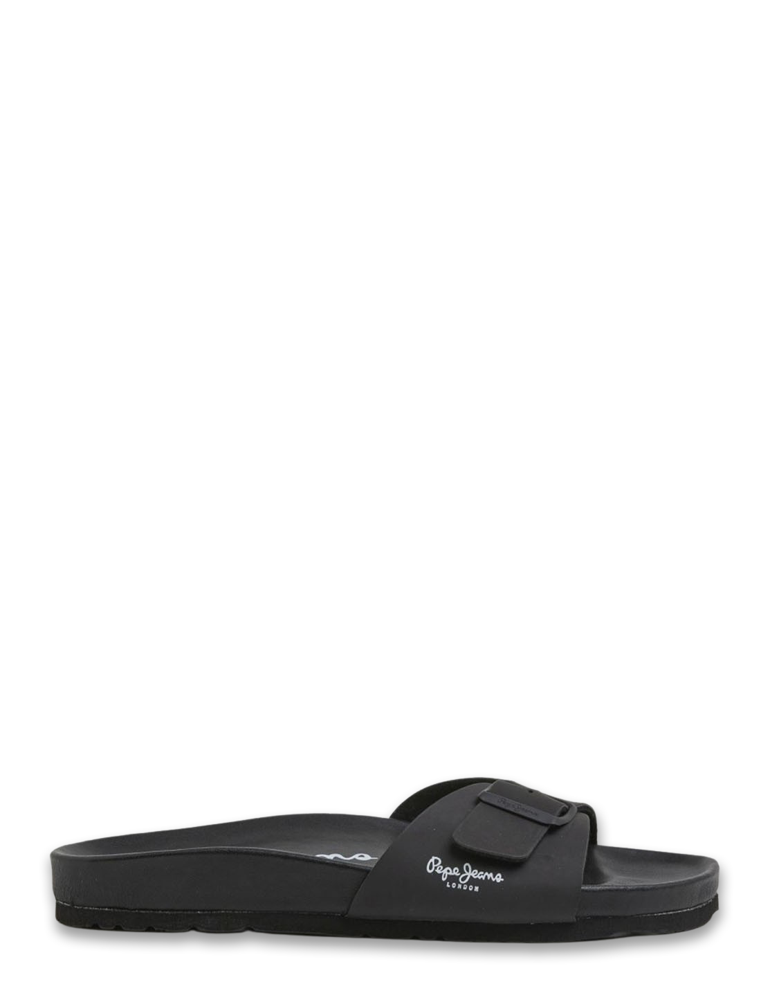 pepe jeans claquettes homme bio noir