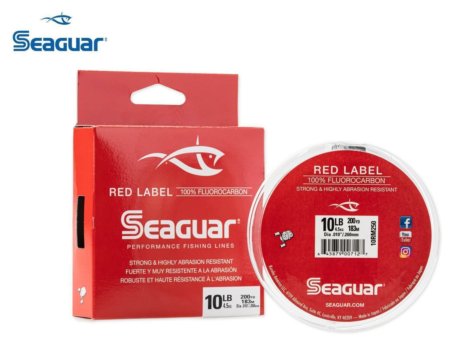 180 m SEAGUAR RED LABEL - 12 lb