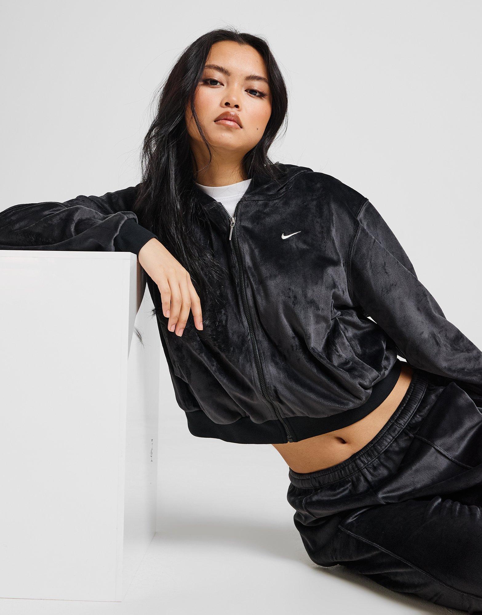 Nike Chill Knit Velour Full Zip Hoodie