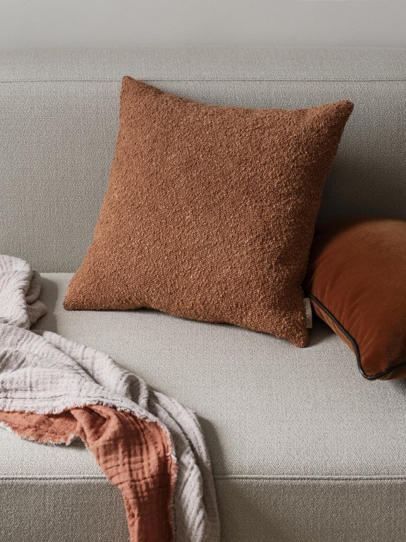 Blomus Boucle kussenhoes 40x40 moonbeam