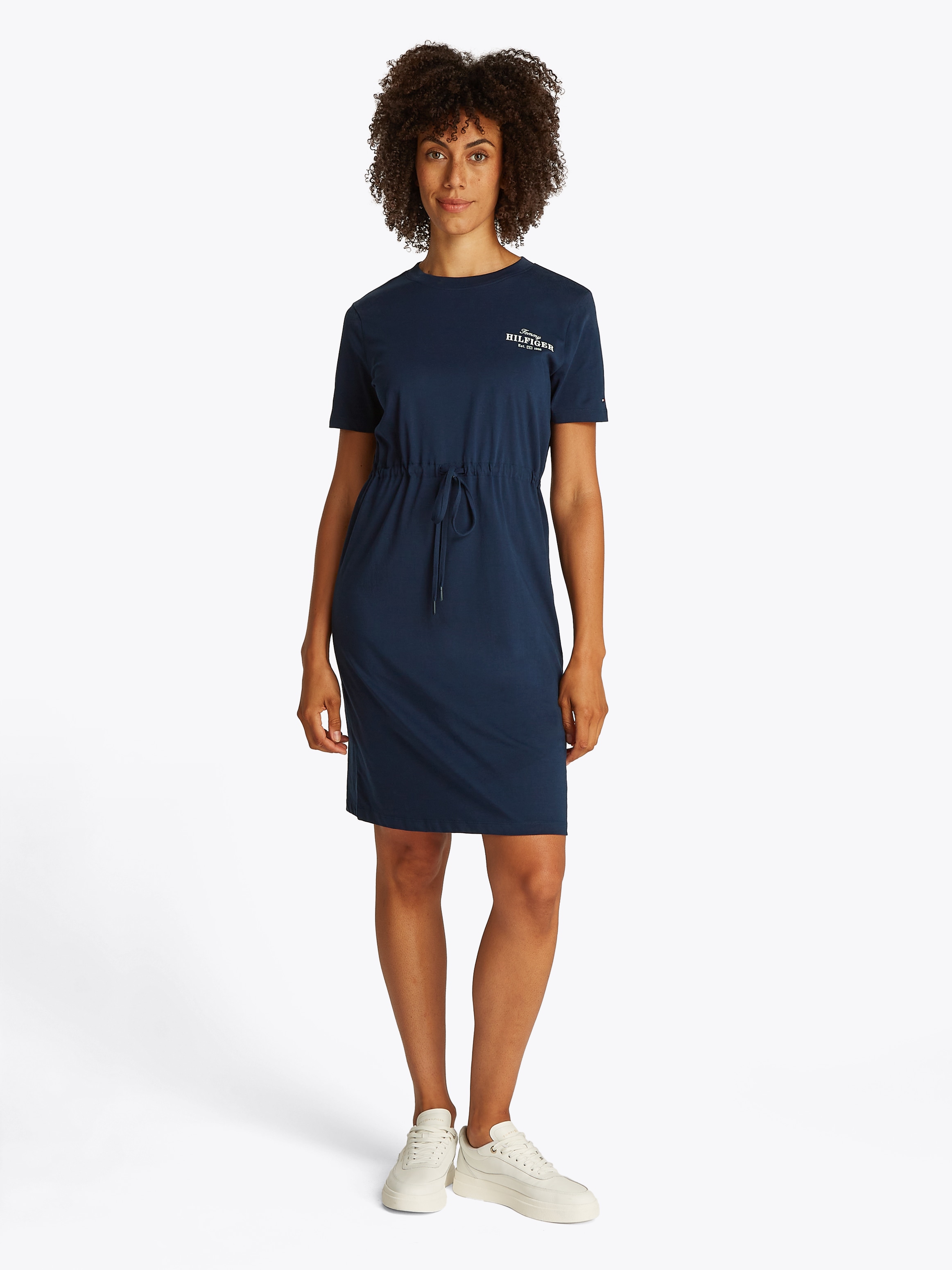 Tommy Hilfiger Shirtkleid »HILFIGER TEE DRESS« mit Logo