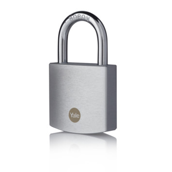 Yale Hangslot messing 50 mm mat chroom finish