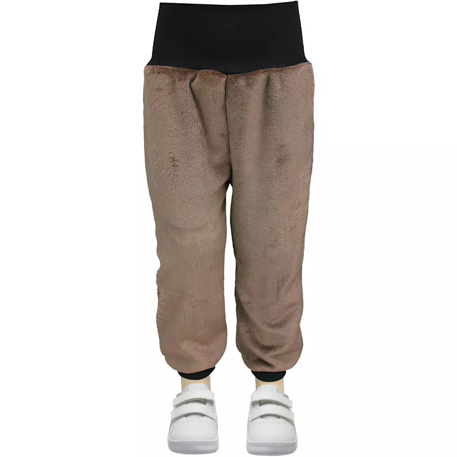 TupTam Baby Unisex Fleece Hose Babyhose Jogginghose Winter Warm blaubraun
