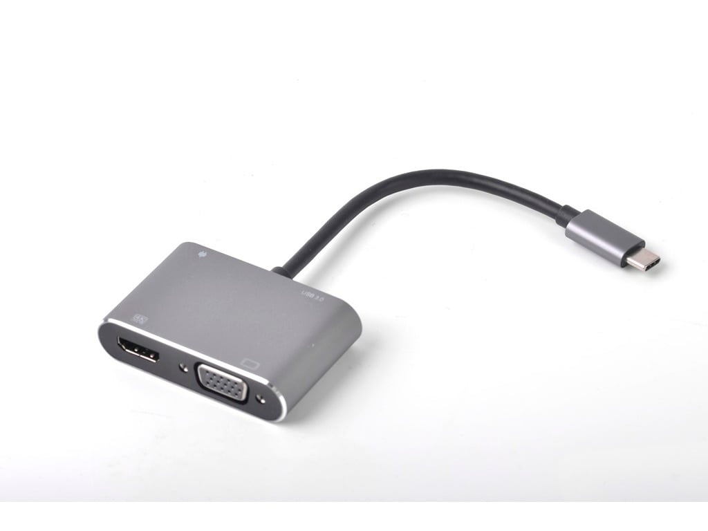 HUB USB-C QILIVE 600128052 4 EM 1 Q.3153