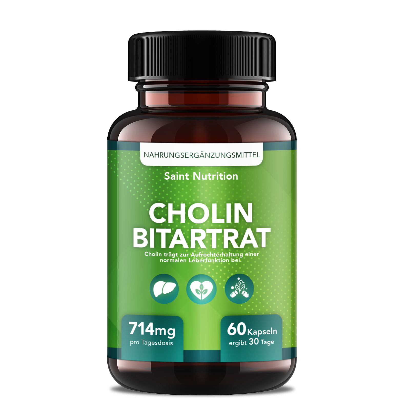 Saint Nutrition® | Cholin Bitartrat | Appetitzügler