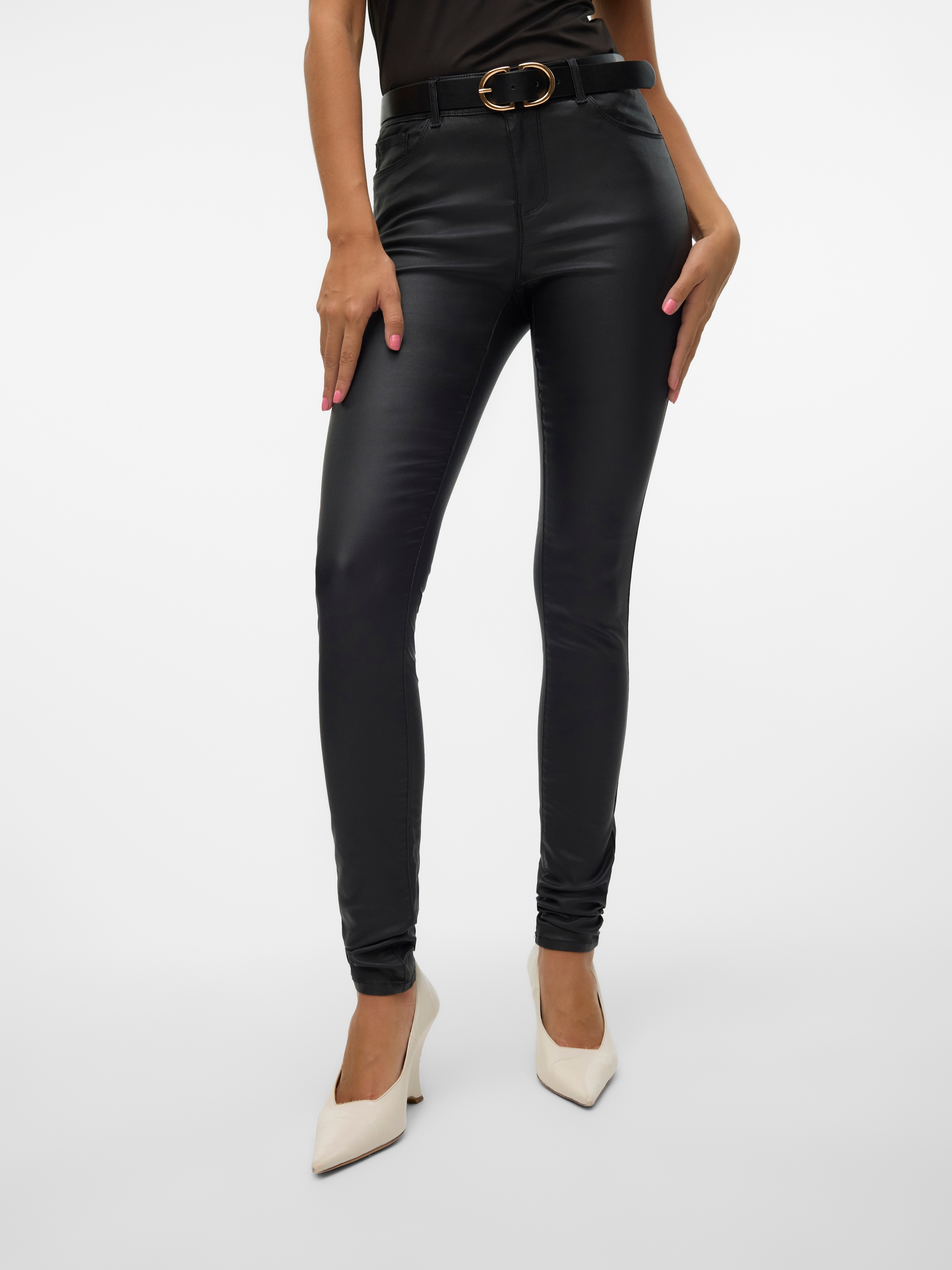 Vero Moda Stretch-Hose »VMSEVEN COATED«