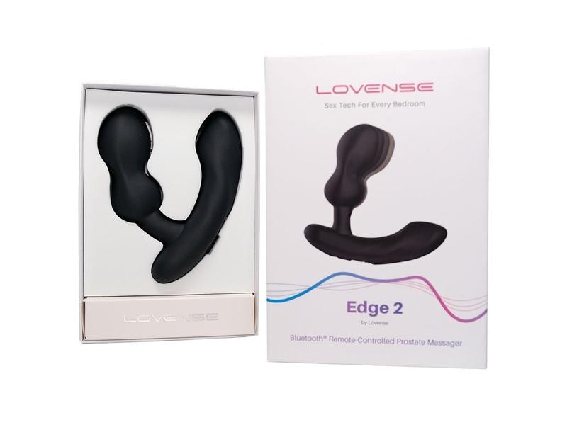 Lovense Prostata Stimulation Edge 2 schwarz Hochwertiges Massagegerät für die Prostata