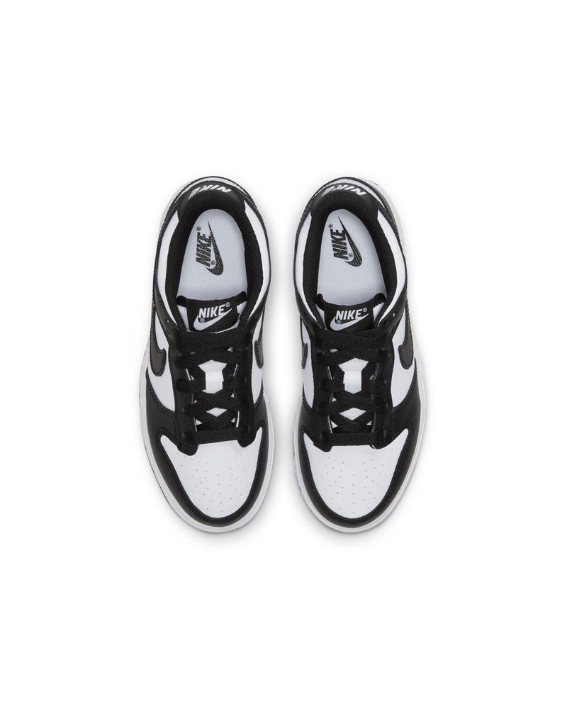 Chaussures Nike Dunk Low Blanc & Noir pour enfant