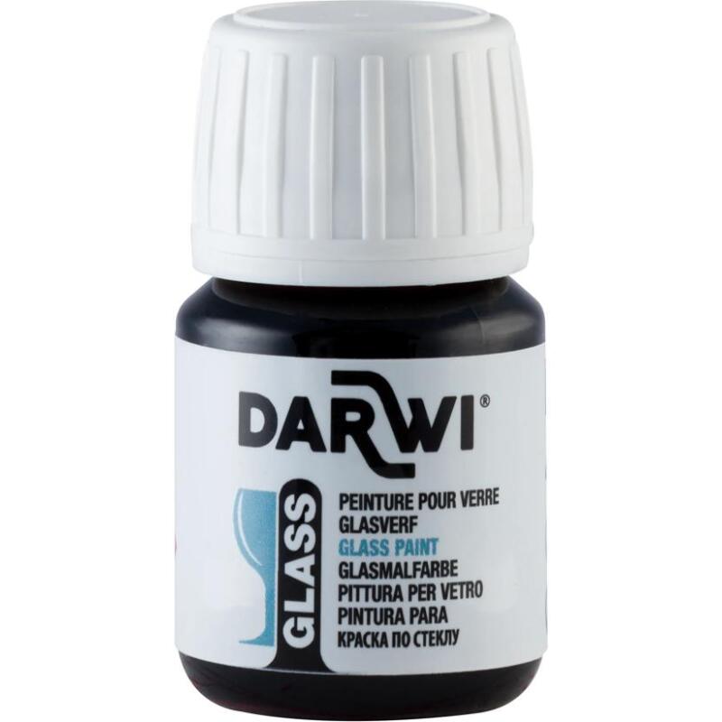 DARWI Flacon de 30 ml de Peinture sur Verre - Violet
