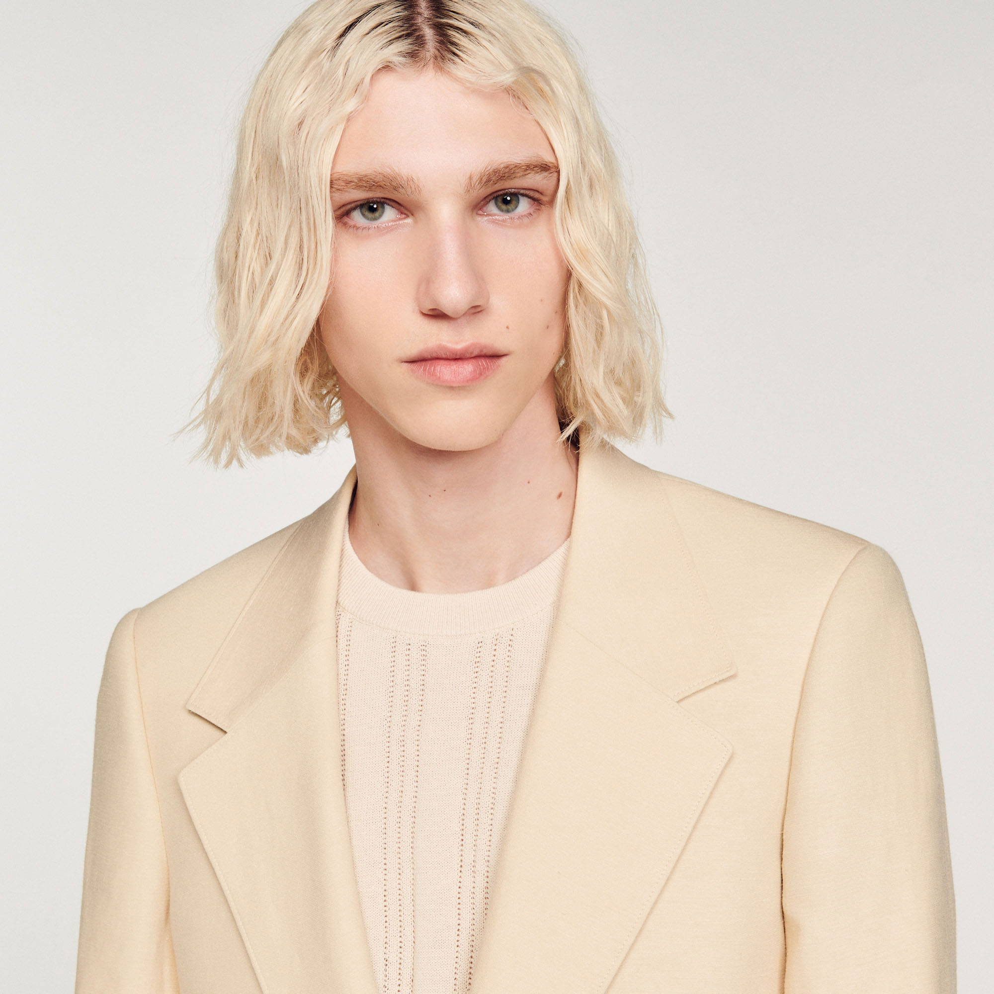 Veste de costume en lin