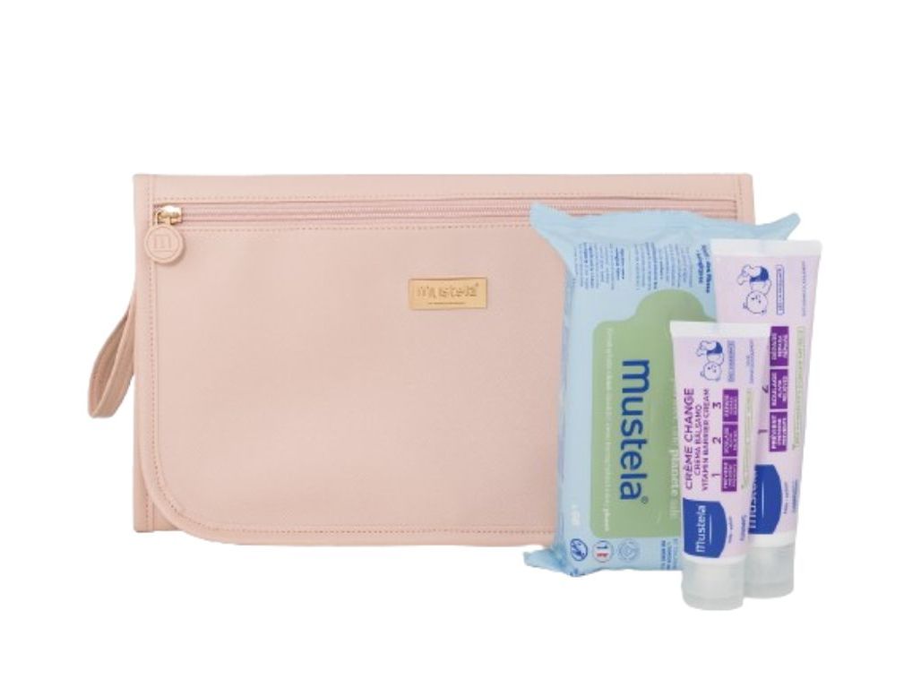 KIT MUSTELA MUDA FRALDA TAUPE