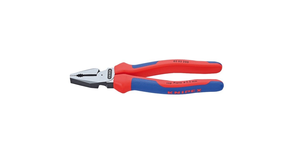 KNIPEXKracht-Combitang 02 02 200 combinatietang  (Blauw)