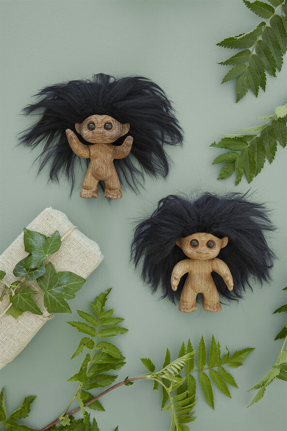 Spring Copenhagen Good Luck Troll, The Original, 9 cm Blue