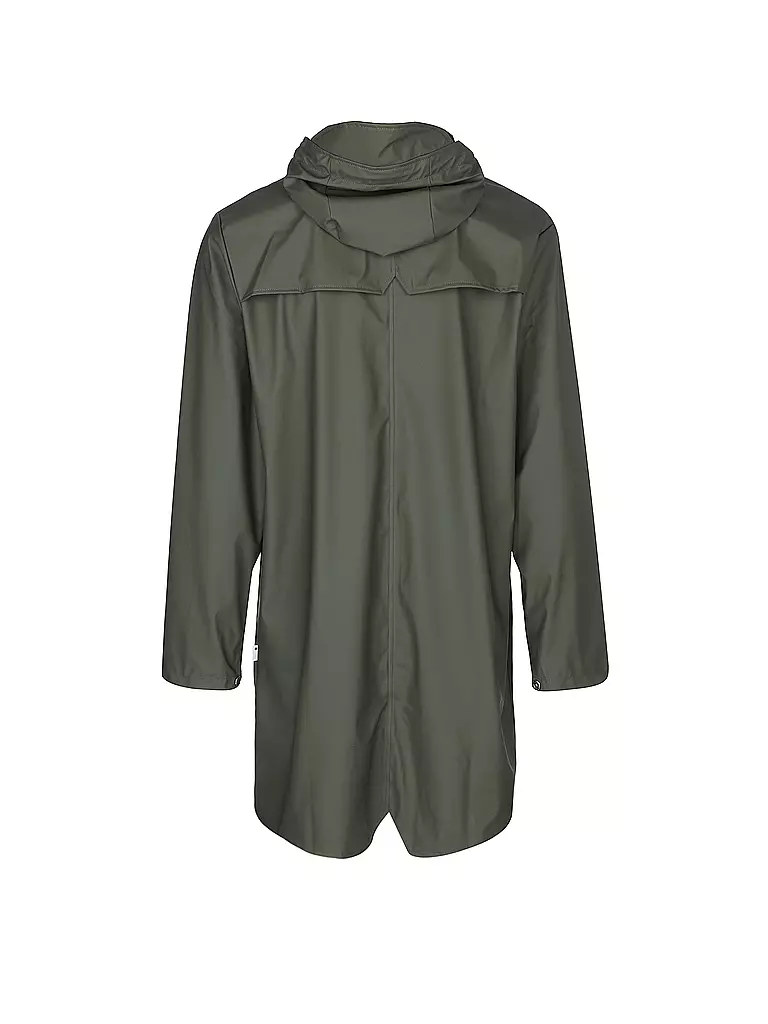RAINS Parka - Regenjacke grün