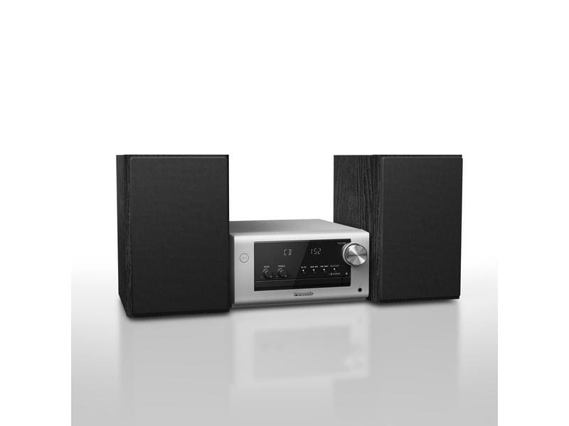 Panasonic Micro-HiFi Anlage PM704 Silber Hören Sie Musik so, wie Sie es möchten