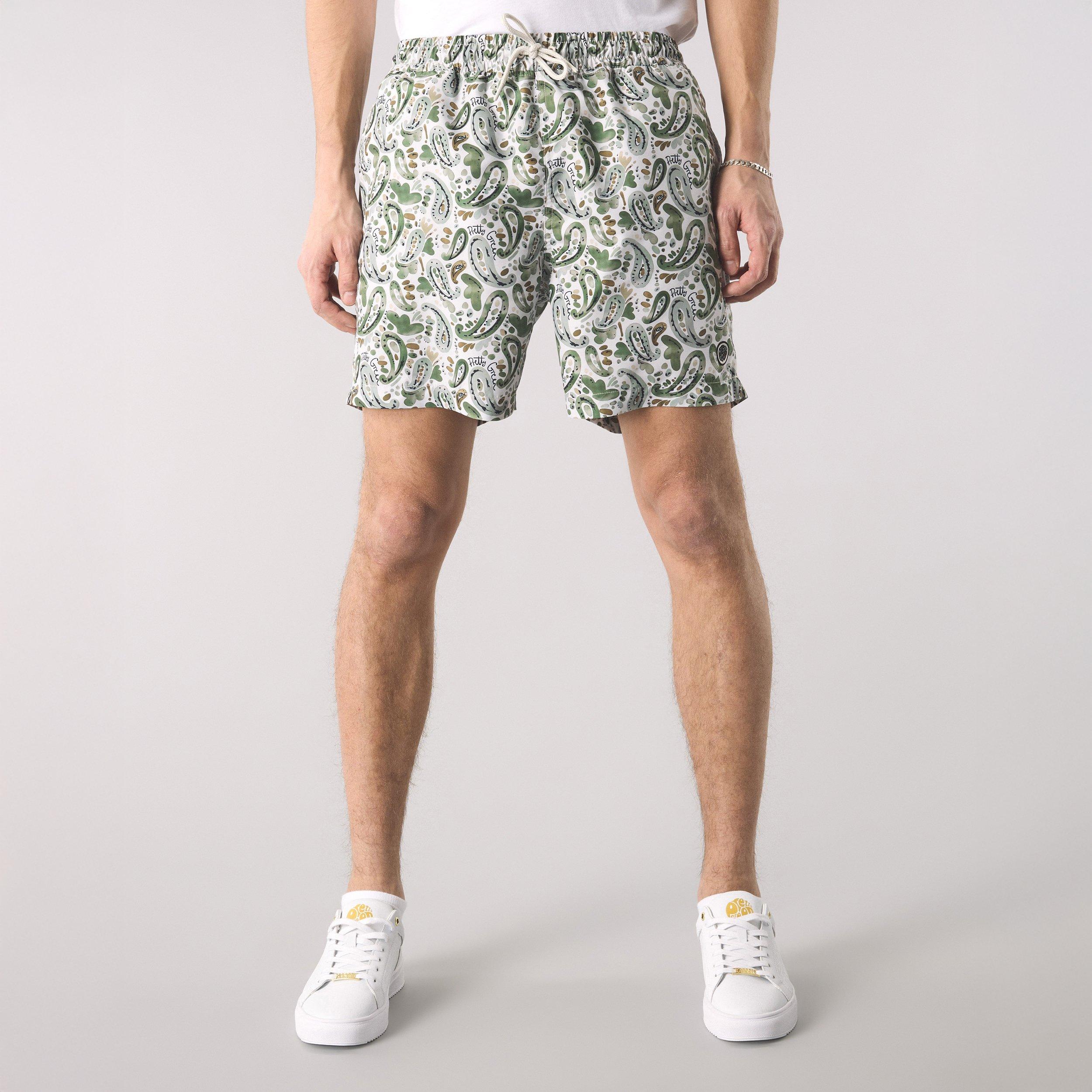 Pretty Green Aquarelle Swim Shorts