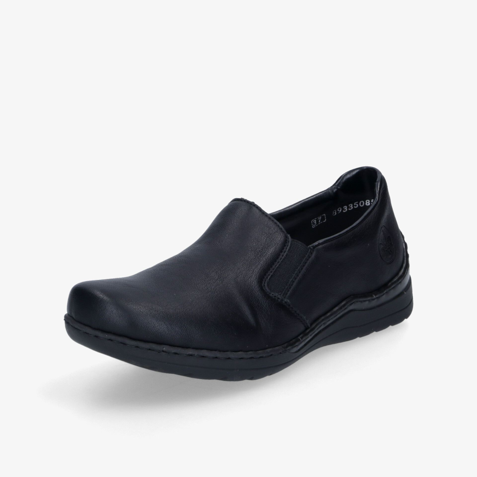 rieker Damen Slipper schwarz
