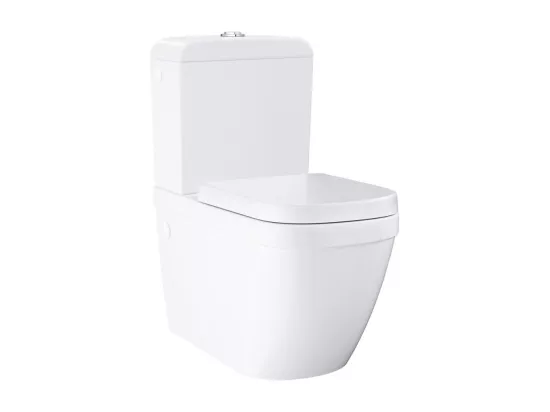 GROHE WC à poser sans bride Euro Ceramic + abattant