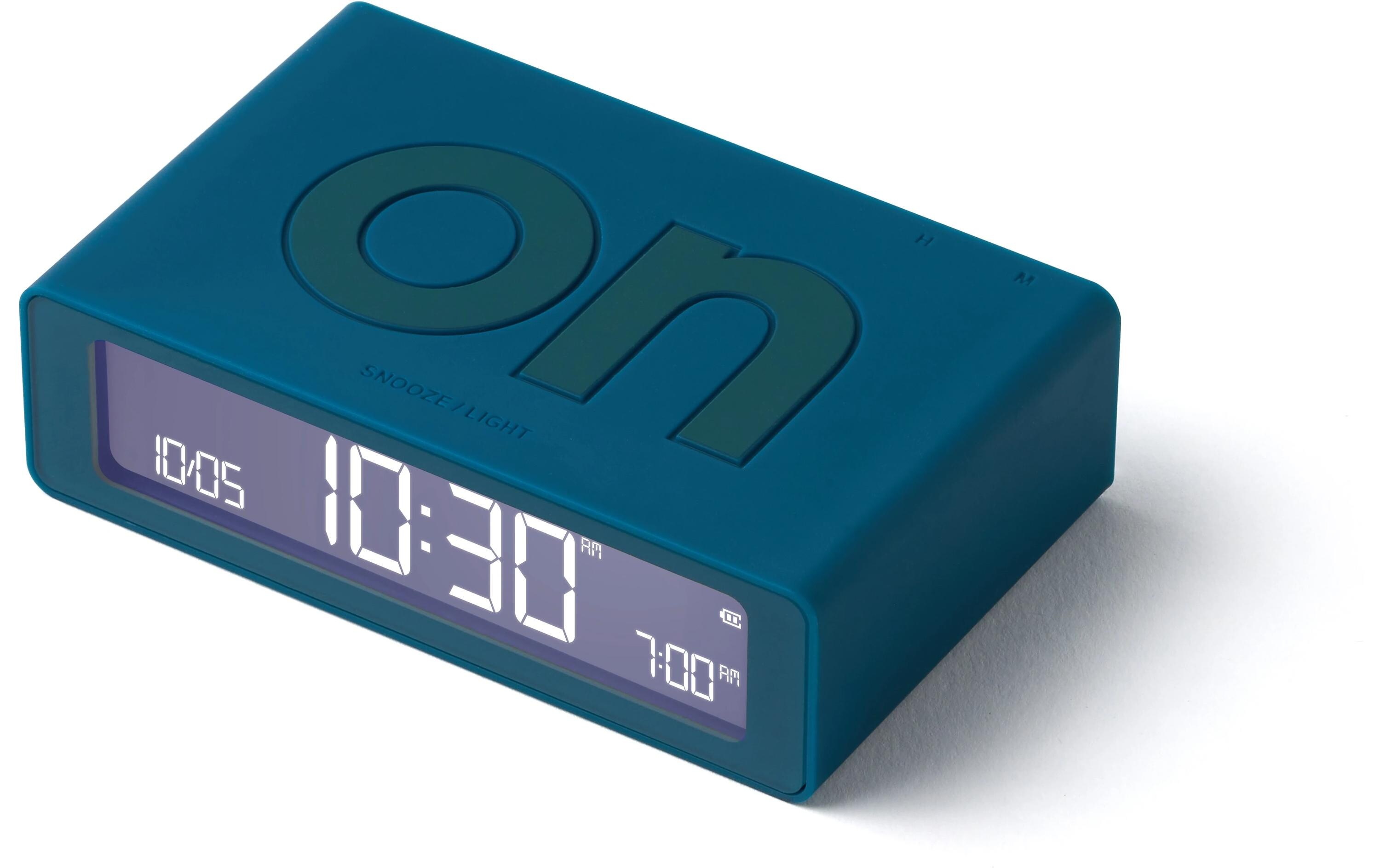 Digitalwecker Flip Mini Duck BlueMini LCD-Wecker mit Umkehrfunktion (On/Off)